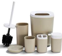 Ensemble d'accessoires de salle de bain en polypropylène