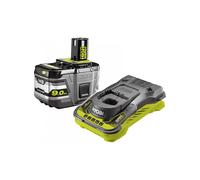 Ryobi - Pack 1 batterie Lithium+ High Energy 18V One+ 9.0 Ah avec chargeur rapide 5.0 A - RC18150-190