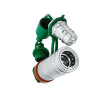 Ensemble d'accouplement rapide hydraulique M22 x 1,5 en acier au carbone pour machines agricoles tracteur chargeur