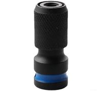 Ensemble d'adaptateurs de douille avec libération rapide, adaptateur de foret à impact 6,35 mm, 0,95 cm, 1,27 cm vers 1/4", convertisseur hexagonal pour outils électriques (A)