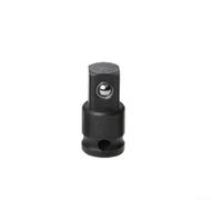 Ensemble d'adaptateurs de douille en acier chromé pour convertisseur d'impact pour cliquets de 1/4", 3/8", 1/2", 3/4", réducteur compact avec retenue de boule sécurisée (3-8 à 1-2)