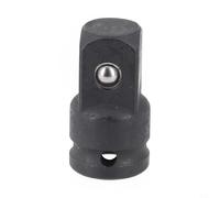 Ensemble d'adaptateurs de douille en acier chromé pour convertisseur d'impact pour cliquets de 1/4", 3/8", 1/2", 3/4", réducteur compact avec retenue de boule sécurisée (1-2 à 3-4)