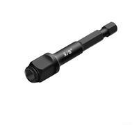 Ensemble d'adaptateurs de douilles 2 en 1 pour visseuse à percussion, porte-embouts 1/4 3/8 1/2", acier au chrome vanadium avec poignée magnétique, pour outils électriques (9,5 mm)