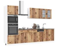 Ensemble d'armoires cuisine 7pcs Kalmar blanc bois d'ingénierie vidaXL