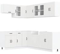 Ensemble d'armoires de cuisine 11 pcs Kalmar bois d'ingénierie