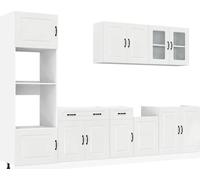 Ensemble d'armoires de cuisine 7 pcs Kalmar bois d'ingénierie
