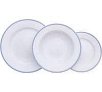 Ensemble d'assiettes, porcelaine de Carlsbad Thun, dentelle opale, 18 pièces