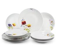 Ensemble d'assiettes, porcelaine tchèque, Palouček, Leander, 12 d.