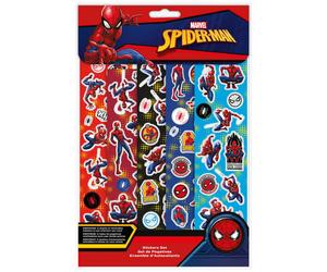 Ensemble d'autocollants Kids Licensing Marvel Spiderman Bleu 21x29,5 cm