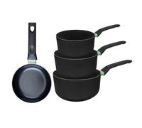 Ensemble de 1 poêle de 16 cm et 3 casseroles 16, 18 et 20 cm Fackelmann Brandao