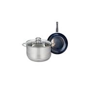 Ensemble de 1 Poêle de cuisson 20 cm et 1 faitout 24 cm Elo Prima Brillant