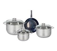 Ensemble de 1 Poêle de cuisson 20 cm et 3 faitouts 16, 20 et 24 cm Elo Prima Brillant