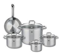 Ensemble de 1 Poêle de cuisson 24 cm et 4 faitouts 14, 16, 20 et 26 cm Elo Profi Citrin