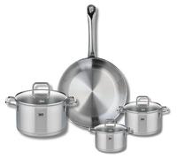 Ensemble de 1 Poêle de cuisson 28 cm et 3 faitouts 12, 14 et 20 cm Elo Profi Citrin