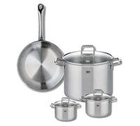 Ensemble de 1 Poêle de cuisson 28 cm et 3 faitouts 12, 14 et 26 cm Elo Profi Citrin