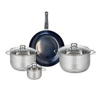 Ensemble de 1 Poêle de cuisson 28 cm et 3 faitouts 12, 20 et 24 cm Elo Prima Brillant