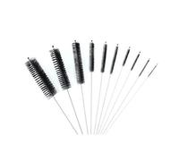 Ensemble de 10 goupillons de différentes tailles - Parfaits pour les pailles et les petits espaces Le noir