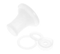 Ensemble de 10 Joint D’étanchéité en Silicone | Bague Blanche, Installation Simple, Maintien Renforcé, Pièces de Rechange pour Cuisson sous Pression