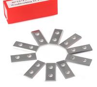 Ensemble de 10 lames de coupe en carbure de tungstène interchangeables