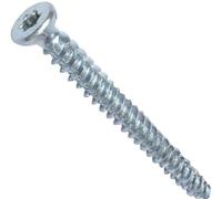 Ensemble de 100 vis d'ancrage direct pour béton Ø 7,5 x 82 mm - Star-Drived T30 - Pour fixation directe sans bouchons