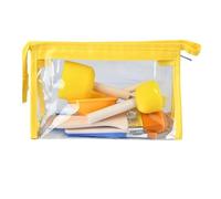 Ensemble de 16 pinceaux de peinture pratiques, pinceaux en mousse adaptés à une application lisse, nettoyage facile et utilisation, outil de peinture décorative