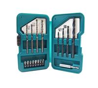 Ensemble de 17 forets et mèches MAKITA D-45858
