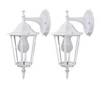 Ensemble de 2 appliques, éclairage, lampes en verre, télécommande dans un ensemble comprenant des ampoules LED RGB