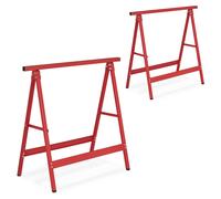 Ensemble de 2 boîtes pliables, dimensions 75 x 78 x 40 cm, couleur rouge