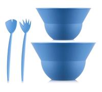 Ensemble de 2 bols 3 L et 4.9 L avec couverts a salade - BODUM - Topee - Matisse