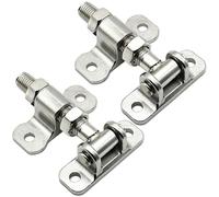 Ensemble de 2 charnières en acier inoxydable réglables pour portes