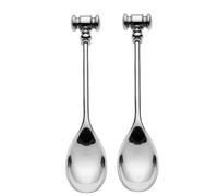 Alessi Set de deux cuillères MW20S2 ouvre-œuf à la coque