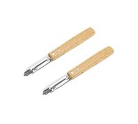 Ensemble de 2 Eplucheurs Econome Nature 16 cm Nirosta