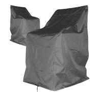 Ensemble de 2 housses de protection pour sièges, couleur gris