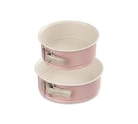 Ensemble de 2 moules à manqué à charnière - DR OETKER - Rétro - 18 et 20 cm