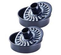Ensemble de 2 Moules à manqué et savarin double fond 28 cm Dr. Oetker Back Liebe