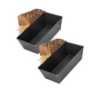 Zenker 9316850 Moule à pain, moule à pain de mie, moule pain, moule à cake, moule à brioche, moule à gâteaux, anti-adhésif, Acier, 31 x 16 x 10 cm