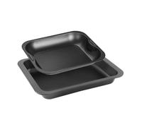 Ensemble de 2 plats de cuisson four rectangulaires - ZENKER - Special Cooking - 37 x 27 et 28 x 23 cm