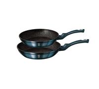 Ensemble de 2 poêles à revêtement granit 22/26 cm BERLINGER HAUS Aquamarine BH-1