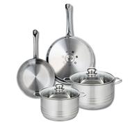 Ensemble de 2 Poêles de cuisson 24 et 28 cm et 2 faitouts 20 et 24 cm Elo Profi Brillant