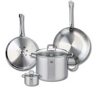 Ensemble de 2 Poêles de cuisson 28 et 32 cm et 2 faitouts 12 et 26 cm Elo Profi Citrin