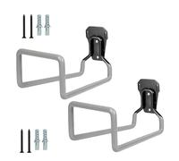 Ensemble de 2 supports de tuyau peu encombrants pour et conceptions pratiques à suspendre pour jardin et cour, utilisation dans un garage, enrouleur de tuyau extérieur