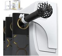 Ensemble De 2 Supports Pour Tringle À Rideaux Spécial Coffre De Volet Roulant Nouvelle Fixation Adhésive Ultra-Puissante Compati