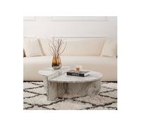 Table basse Orion marbre Freesia 90 x 60 x h30cm