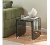 Ensemble de 2 tables gigognes Kariengem gris