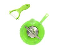 Fackelmann 9982550 Ensemble de 2 ustensiles spécial purée, éplucheur céramique, Moulin à légumes Manuel, Plastique, Acier Inoxydable, Céramique, Coloris aléatoires, 13 cm et 24 cm