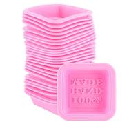 Ensemble de 25 moules en silicone pour savon, multifonctionnels, adaptés à la cuisson au four