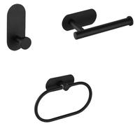 Ensemble de 3 accessoires de salle de bain sans perçage