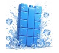 Ensemble de 3 blocs réfrigérants réutilisables Unyqoos® : 200/400/750 ml, pour sacs isothermes et glacières, , de -18 à 40 °C, conforme à la norme BSEN 12546-3:2000