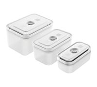 Ensemble de 3 boîtes en plastique rectangulaires pour Pompe Sous-vide FRESH & SAVE