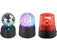 ENSEMBLE DE 3 MINI EFFETS DE LUMIERE A LED